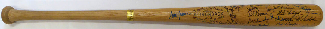 1969 Mets Autographed Bat 34 Sigs Seaver Ryan Berra JSA YY56338 Image 3