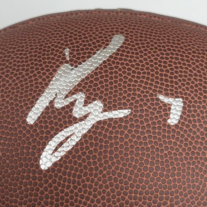 Bijan Robinson signed Duke Replica NFL Football Falcons autograph  Beckett BAS Image 2