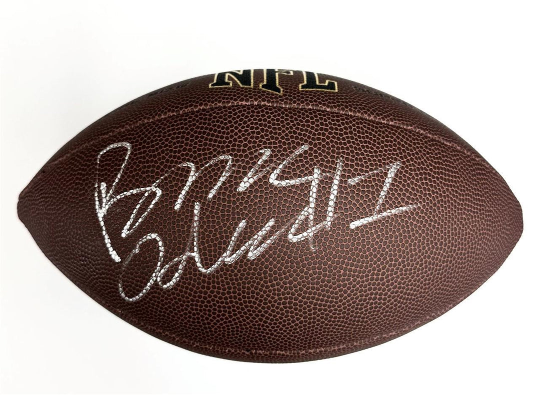 Rome Odunze signed Wilson Replica NFL Football Bears autograph (B)  Beckett BAS Image 1