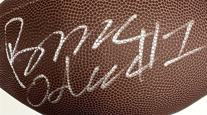 Rome Odunze signed Wilson Replica NFL Football Bears autograph (B)  Beckett BAS Image 2