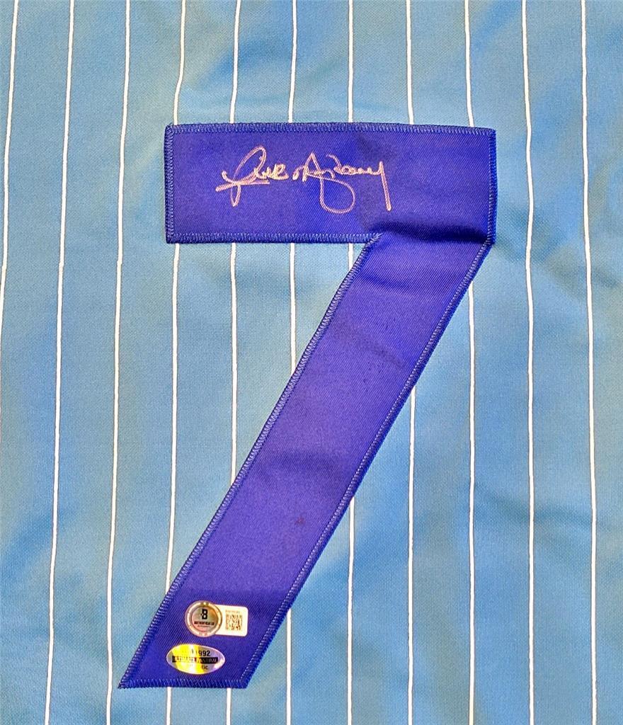 Rick Monday signed Chicago Cubs Jersey autograph Flag Save  Beckett BAS Image 3