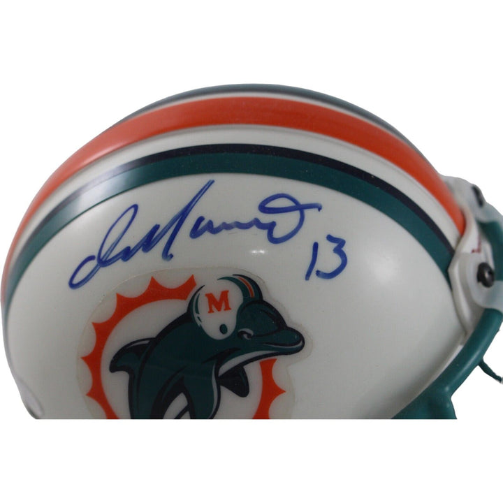 Dan Marino Signed Miami Dolphins VSR4 Authentic Mini Helmet Beckett 44279 Image 2