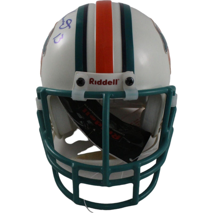 Dan Marino Signed Miami Dolphins VSR4 Authentic Mini Helmet Beckett 44279 Image 4