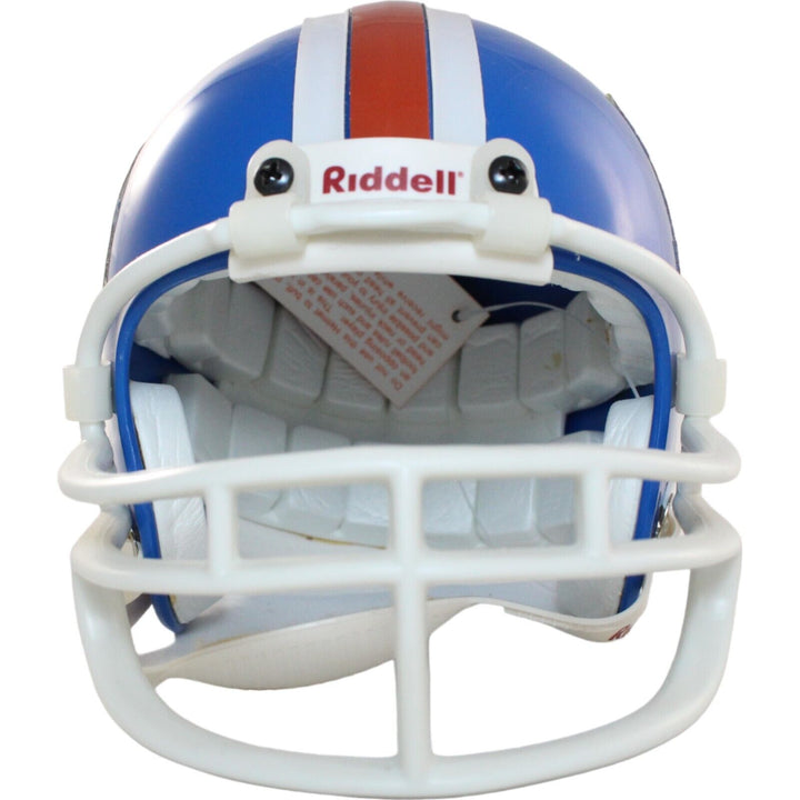 Craig Morton Autographed Denver Broncos VSR4 Replica Mini Helmet BAS 44199 Image 5