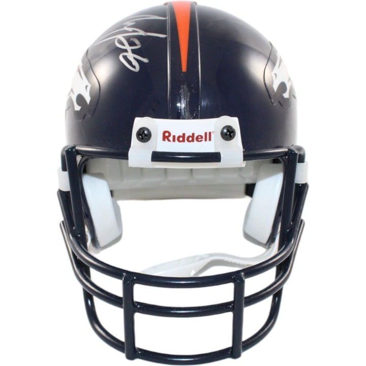 Clinton Portis Signed Denver Broncos VSR4 Authentic Mini Helmet BAS 44251 Image 4