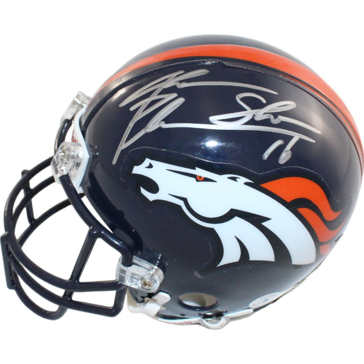 Jake Plummer Signed Denver Broncos VSR4 Authentic Mini Helmet BAS 44245 Image 1