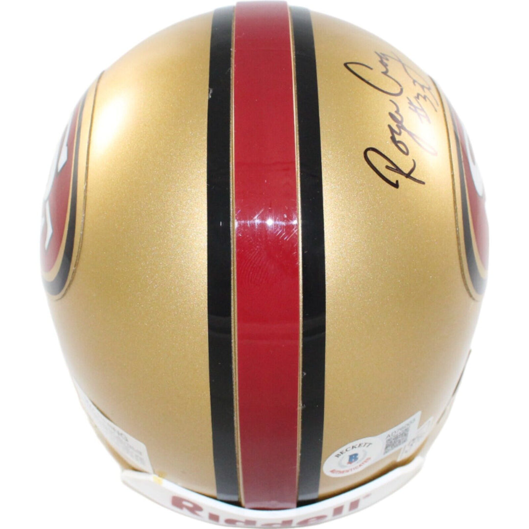 Roger Craig Signed San Francisco 49ers VSR4 TB Replica Mini Helmet BAS 44268 Image 3