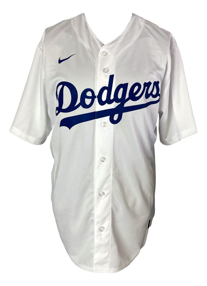 Mookie Betts Signed Los Angeles Dodgers Nike Replica Baseball Jersey JSA Image 3