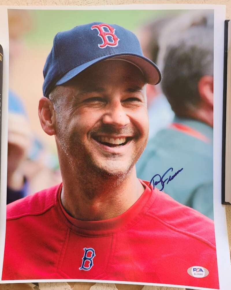 Terry Francona PSA DNA Signed 11x14 Photo Autograph Red Sox Image 1