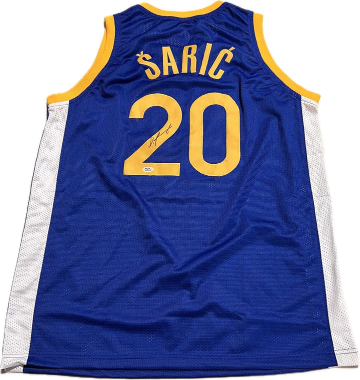 Dario Saric signed jersey PSA/DNA Golden State Warriors Autographed Image 1