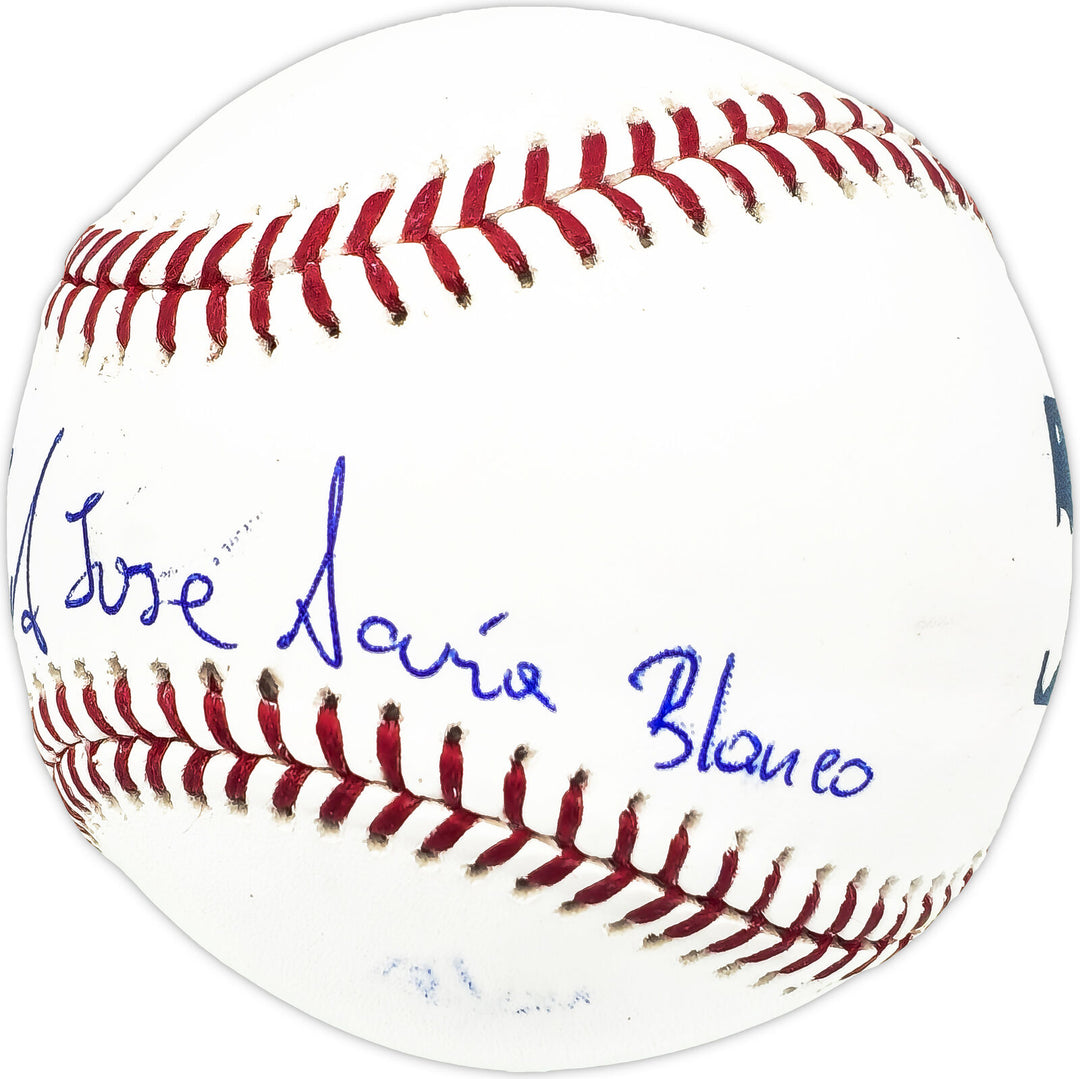 Ronald Acuna Jr. Autographed MLB Baseball Braves Full Name Beckett #Y60698 Image 3