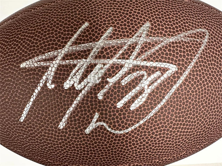 Adrian Peterson signed Replica NFL Football Vikings autograph (A)  Beckett BAS Image 2