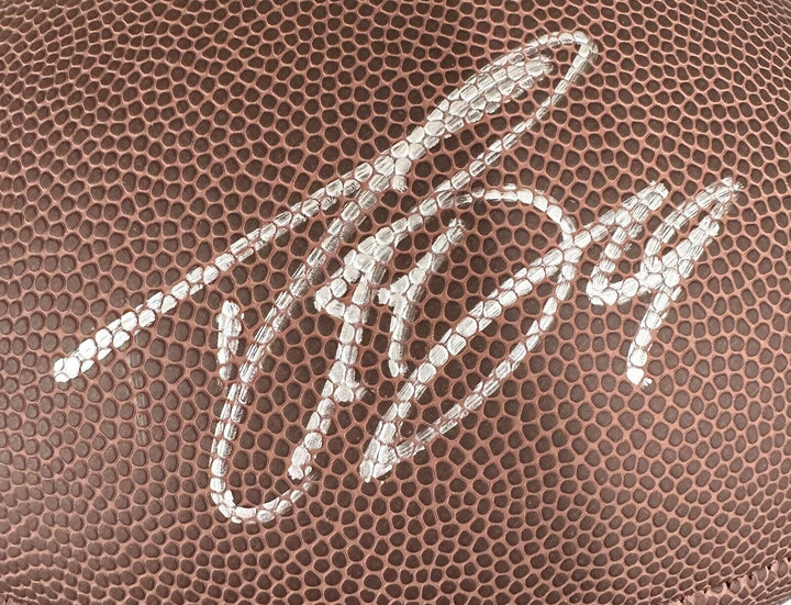 Drew Brees autograph signed NFL Replica Football Saints  Beckett BAS Holo Image 2