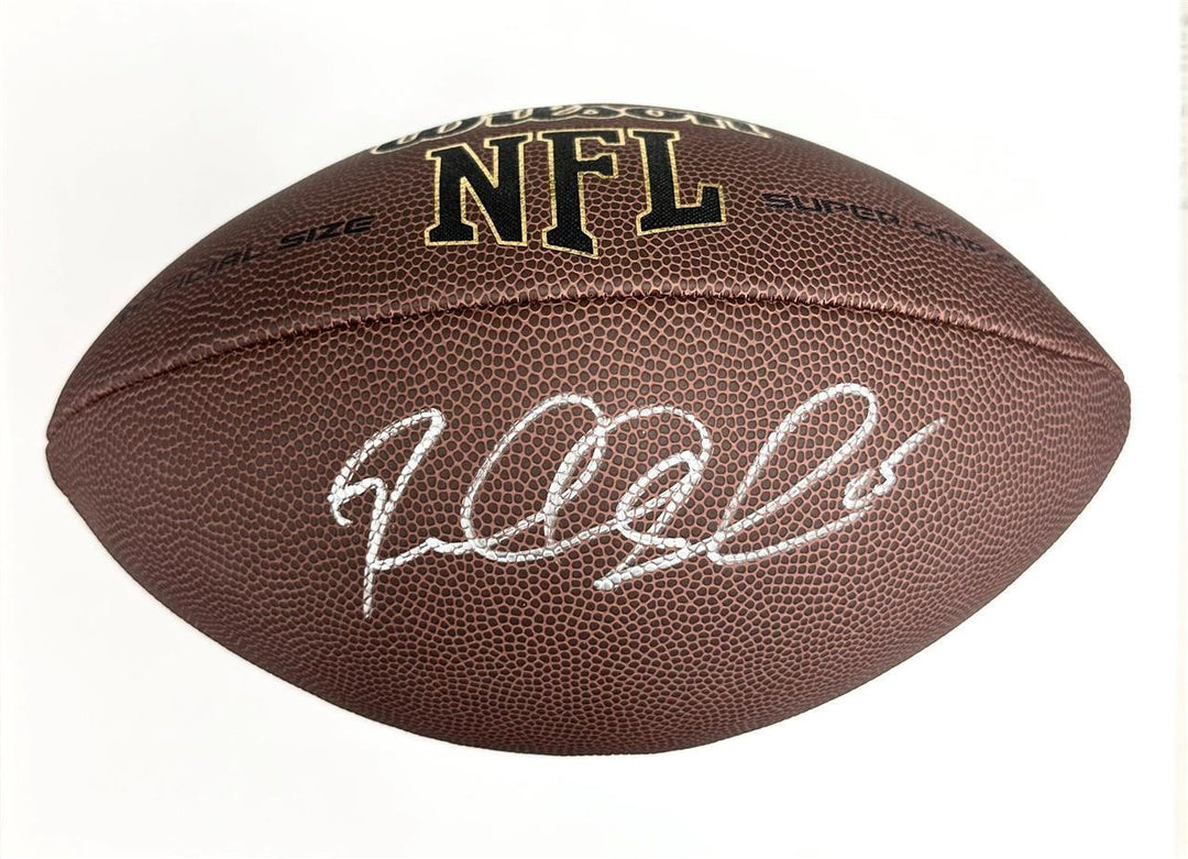 Richard Sherman signed Replica NFL Football Seahawks 49ers autograph Beckett BAS Image 1