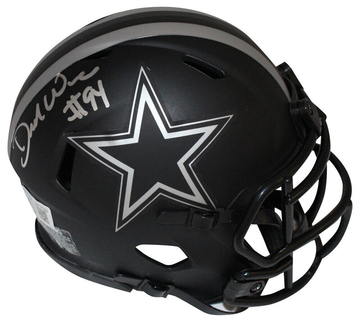Demarcus Ware Autographed Dallas Cowboys Eclipse Mini Helmet Beckett 40505 Image 1