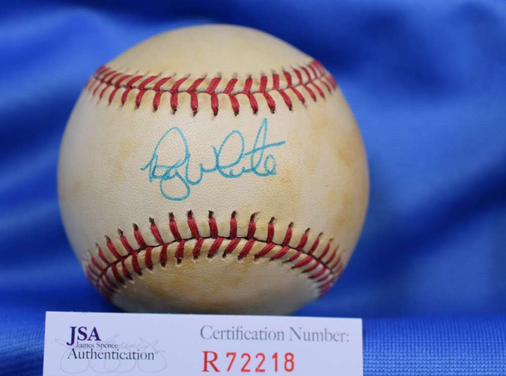 Roy White Jsa Cert Hand Signed American League Autograph Baseball Yankees Image 1