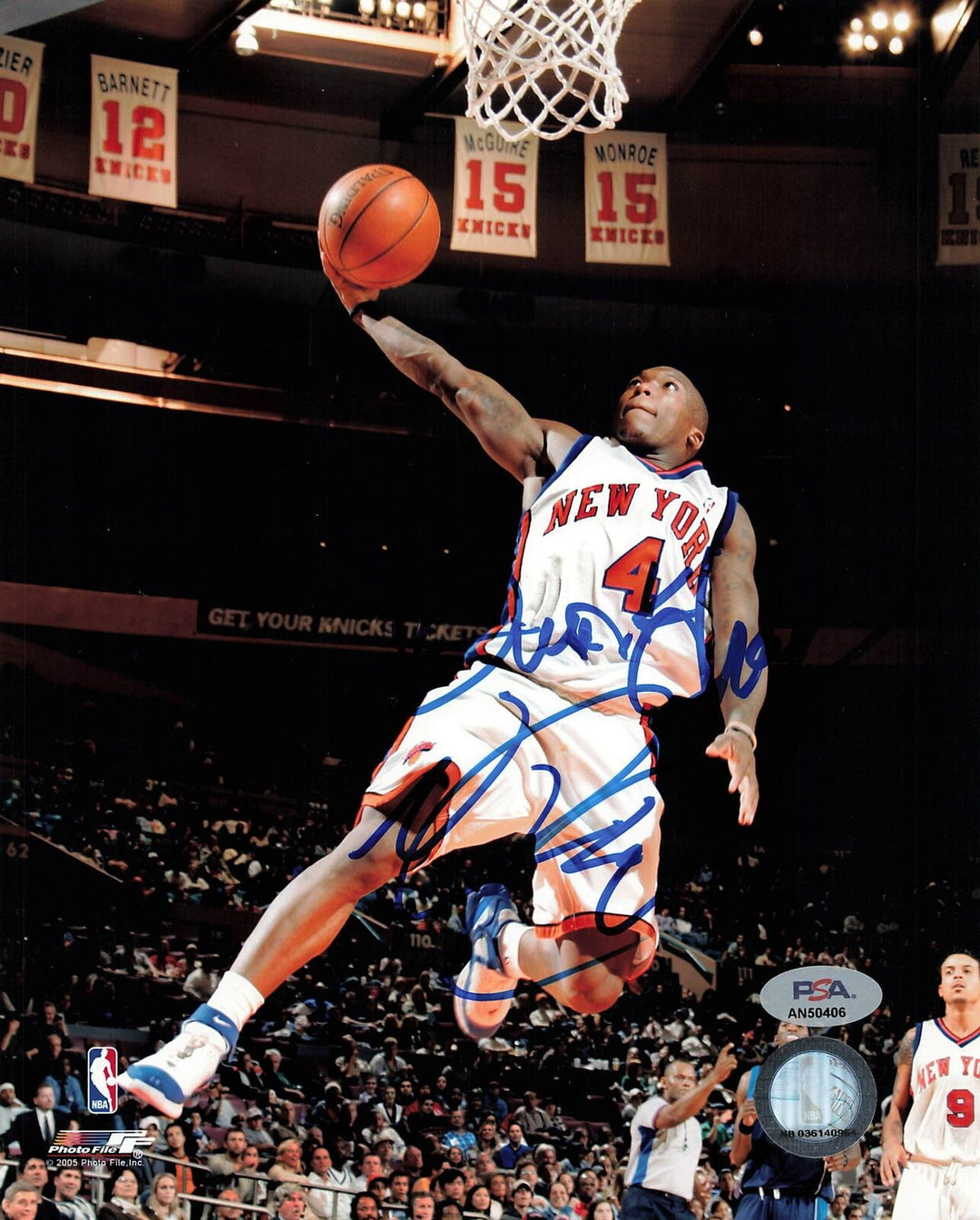 Nate Robinson Signed 8x10 photo PSA/DNA New York Knicks Autographed Image 1