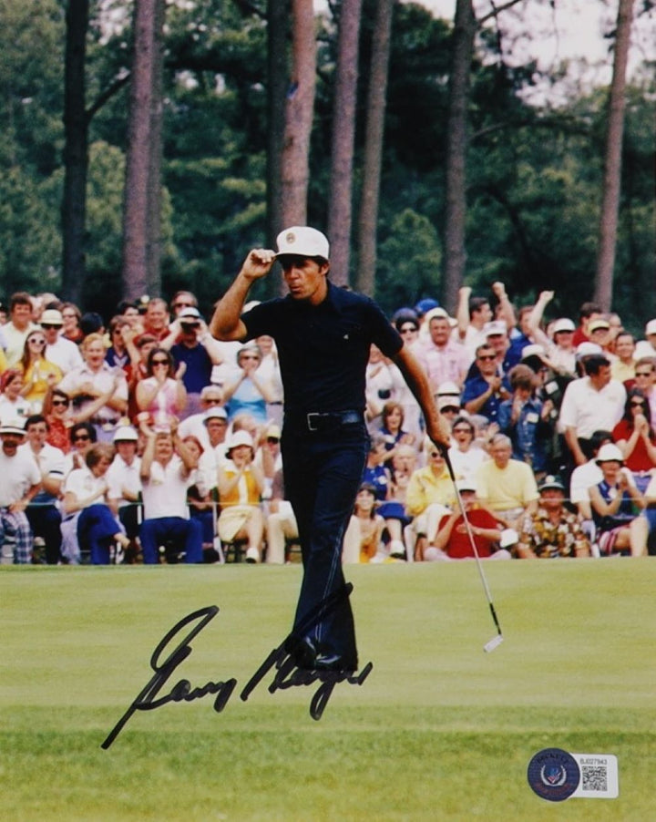 Gary Player Signed 8x10 PGA Golf Photo Photo BAS Image 1