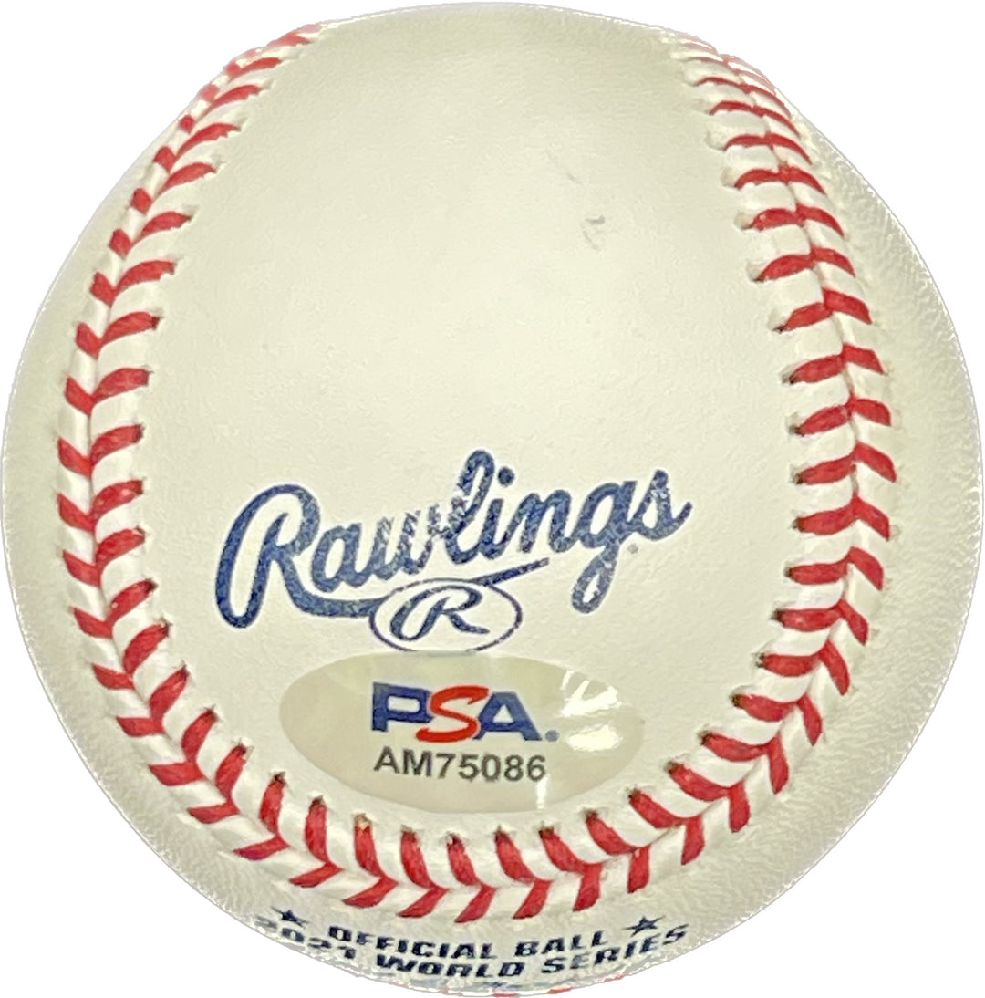 A.J Minter signed baseball PSA/DNA autographed Atlanta Braves Image 2