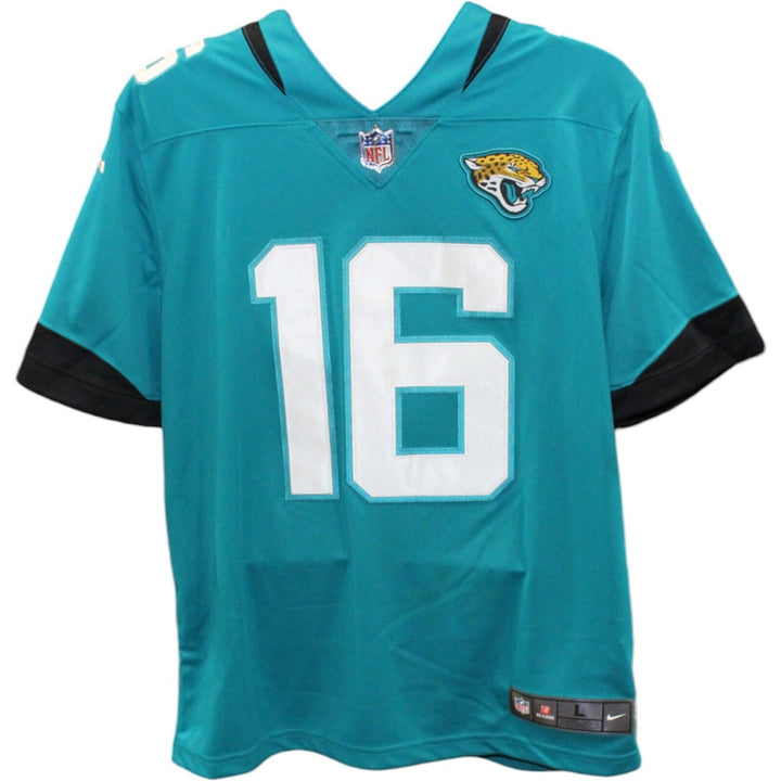 Trevor Lawrence Signed Jacksonville Jaguars Nike Teal Jersey FAN 44060 Image 4