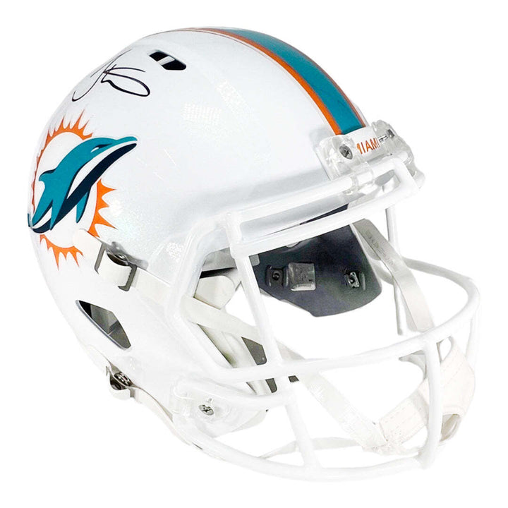 Tyreek Hill Signed Miami Dolphins Speed Full-Size Replica Football Helmet (Becke Image 2