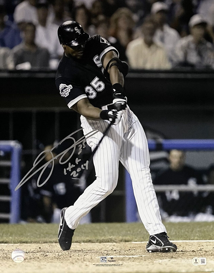 Frank Thomas Autographed/Signed Chicago White Sox 16x20 Photo Beckett 44478 Image 1