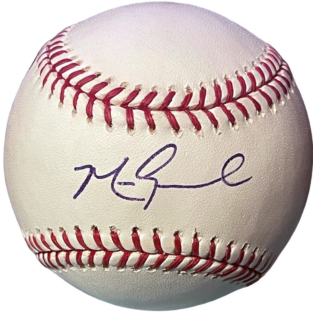 Mark Grace signed Official Rawlings Major League Baseball- COA (Cubs/3X AS) Image 1