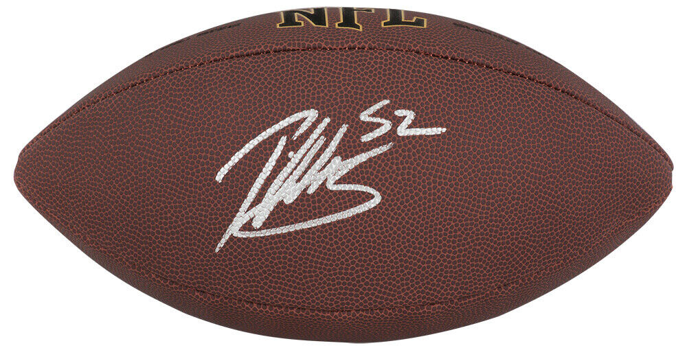 Patrick Willis Signed Wilson Super Grip Full Size NFL Football - (SCHWARTZ COA) Image 1