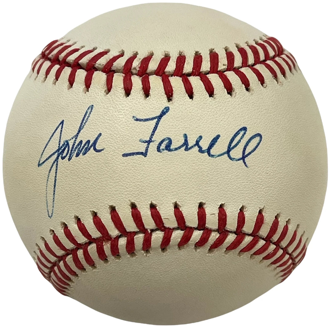 John Farrell Autographed Official Baseball Image 1