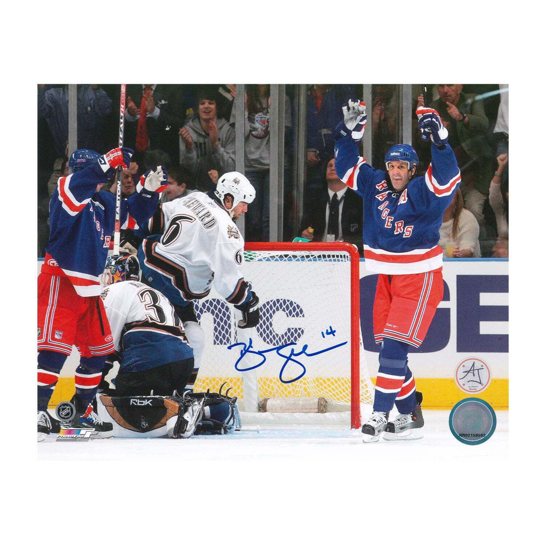 Brendan Shanahan New York Rangers Signed 600th Goal 8x10 Photo Image 1