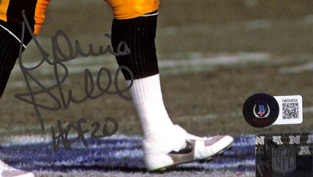 Donnie Shell Autographed Pittsburgh Steelers 8x10 Photo Beckett 44502 Image 2