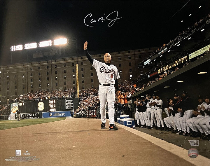 Cal Ripken Autographed/Signed Baltimore Orioles 16x20 Photo FAN 44476 Image 1