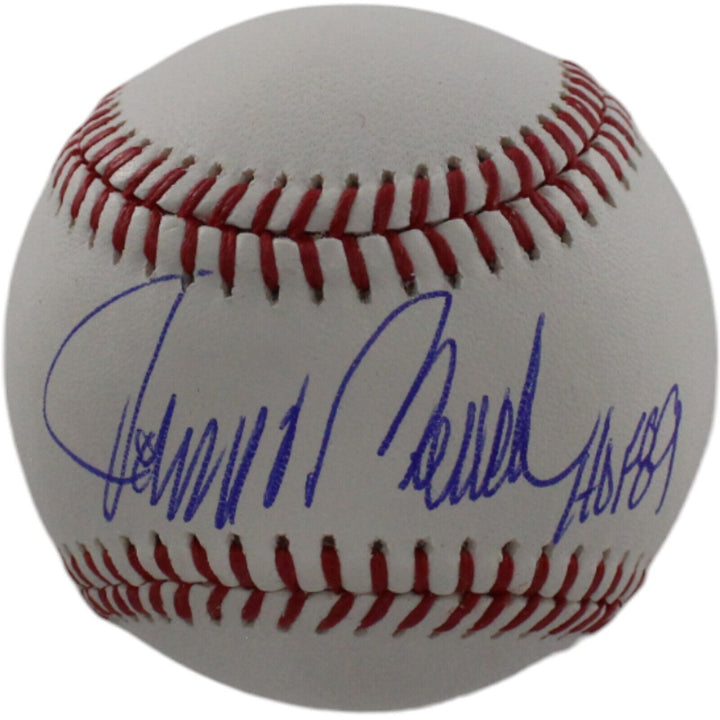 Johnny Bench Autographed/Signed Cincinnati Reds OML Baseball HOF FAN 44481 Image 1