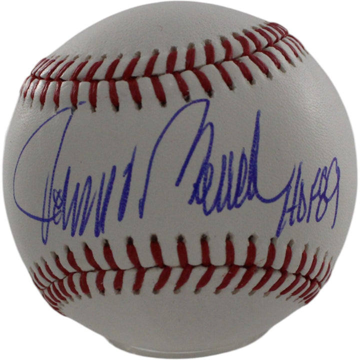 Johnny Bench Autographed/Signed Cincinnati Reds OML Baseball HOF FAN 44481 Image 2