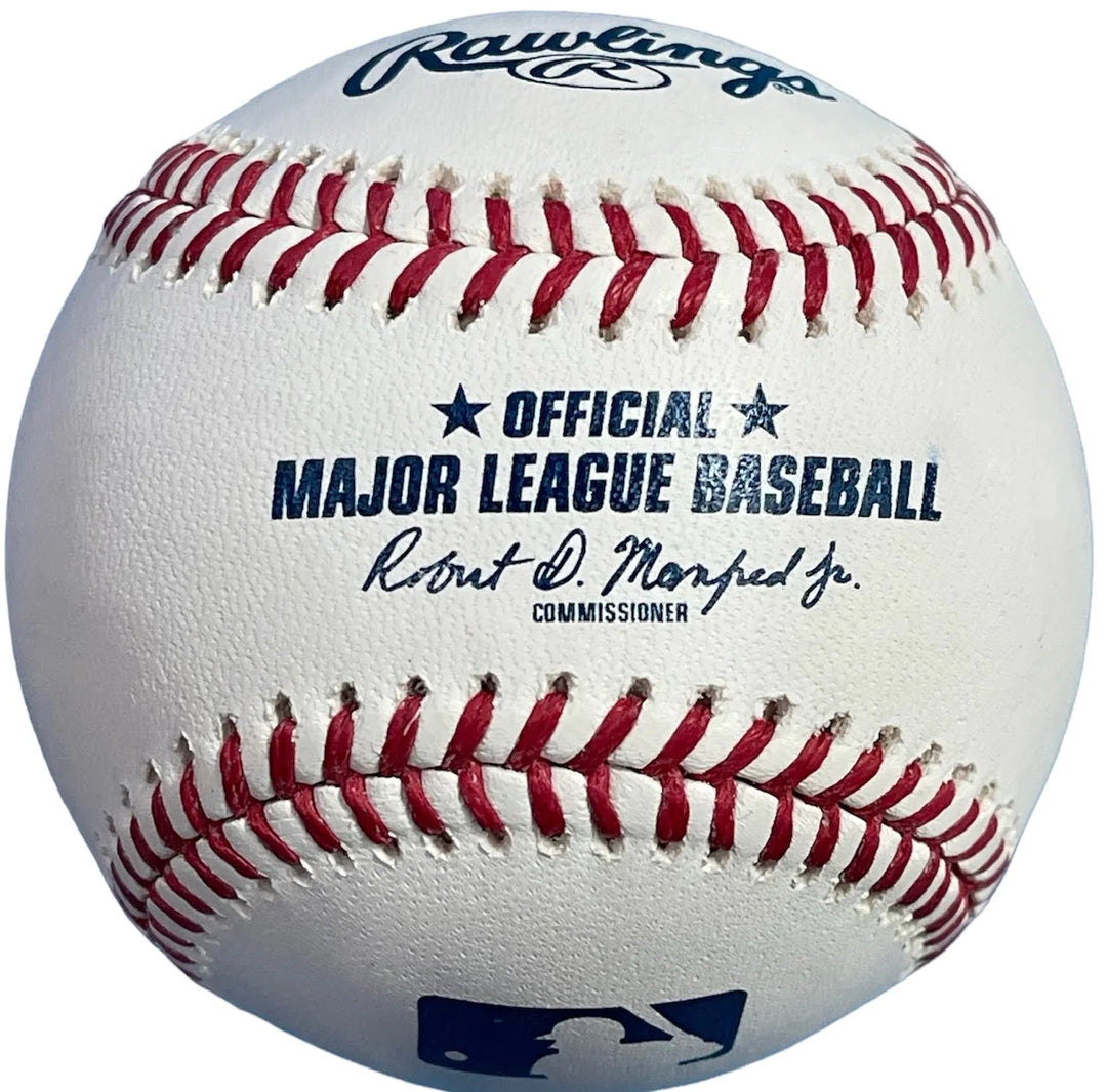 Don Mattingly Signed Official MLB Baseball w/ Hit Man Inscription Image 2