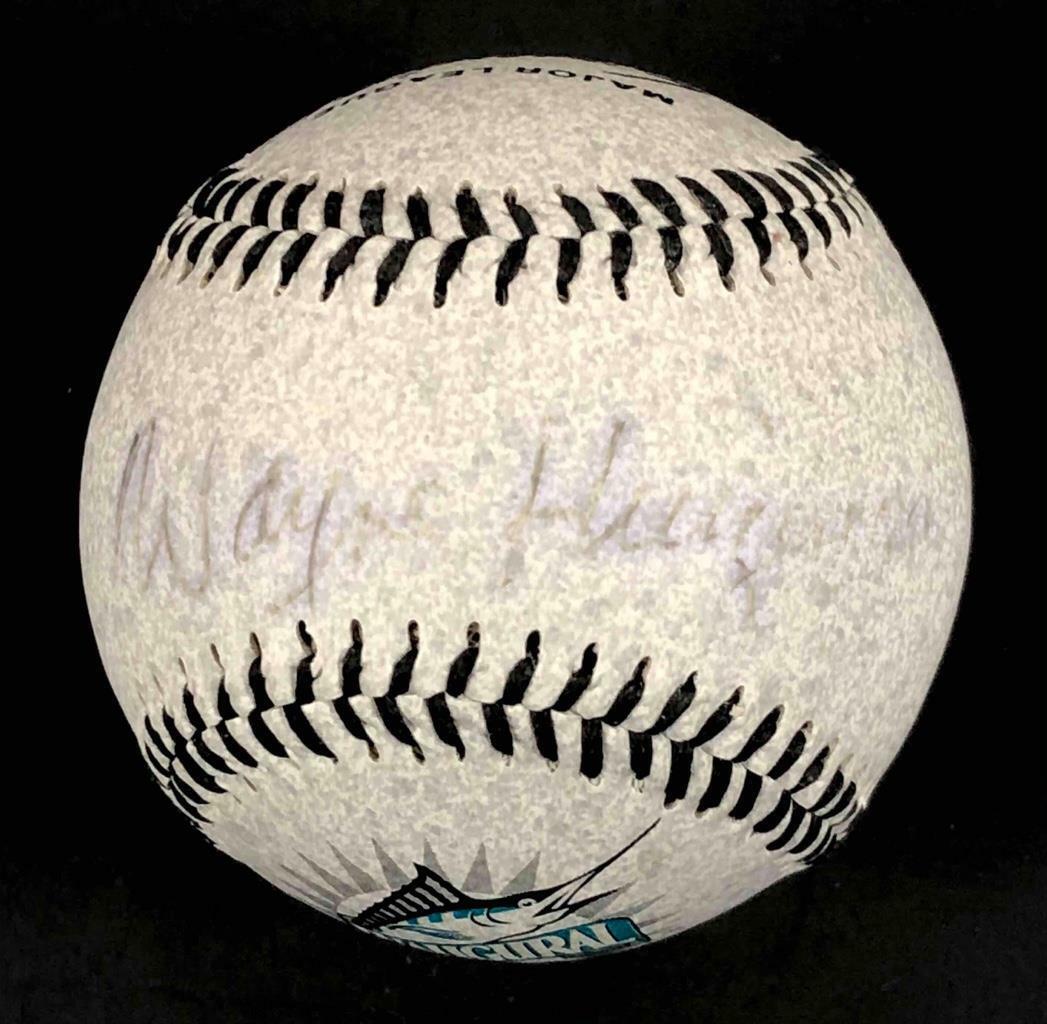 Wayne outlet Huizenga Florida Marlins Autograph