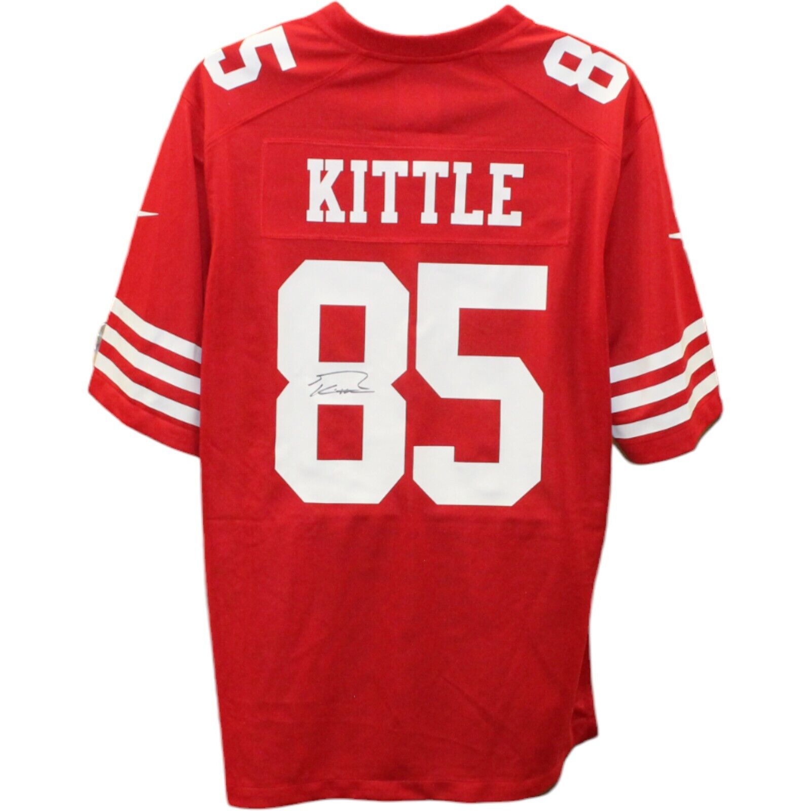 San Francisco 49ers GEORGE KITTLE 2024 JERSEY 85 OFFICIAL NFL EXCLUSIVE AUTHENTIC TOP