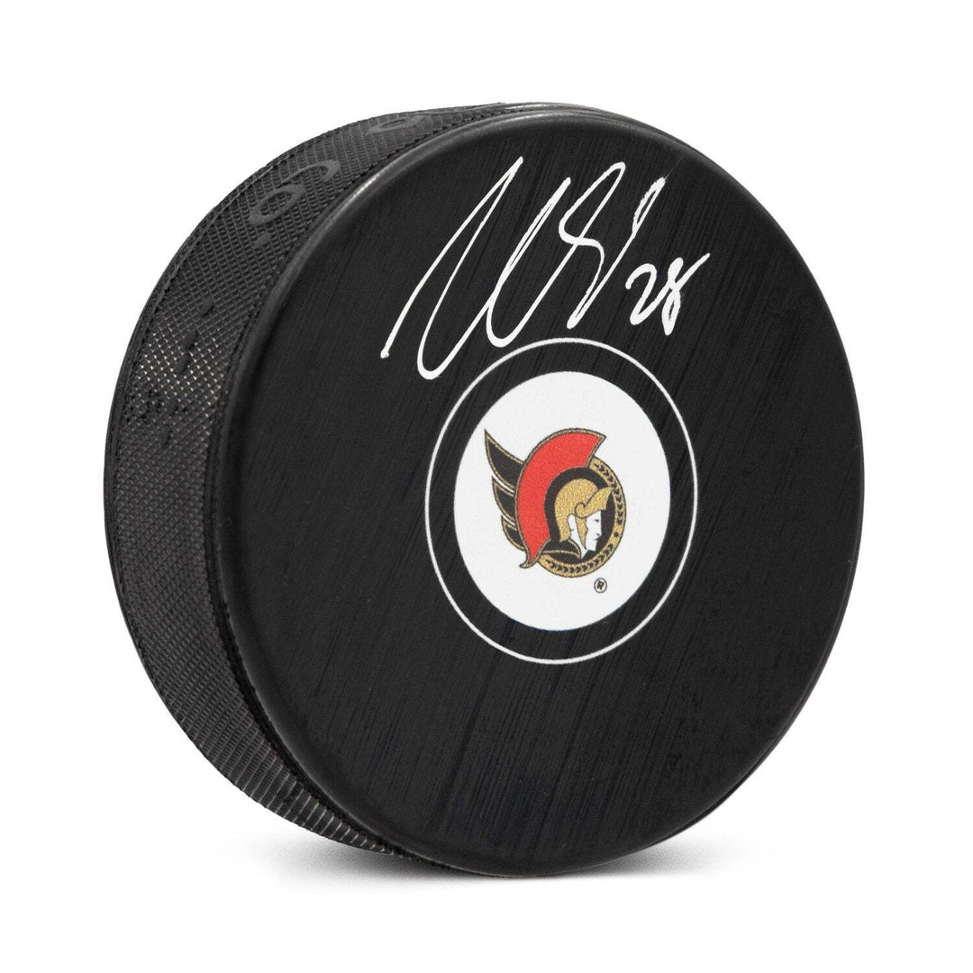 Claude Giroux Autographed Ottawa Senators Hockey Puck Image 1