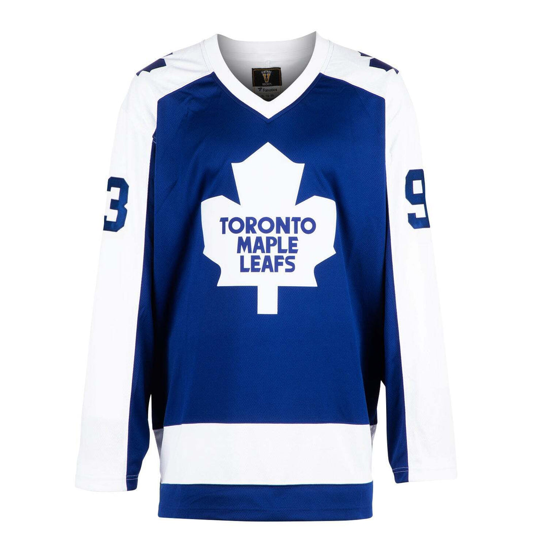 Doug Gilmour Signed Toronto Maple Leafs Throwback Fanatics Jersey Image 2