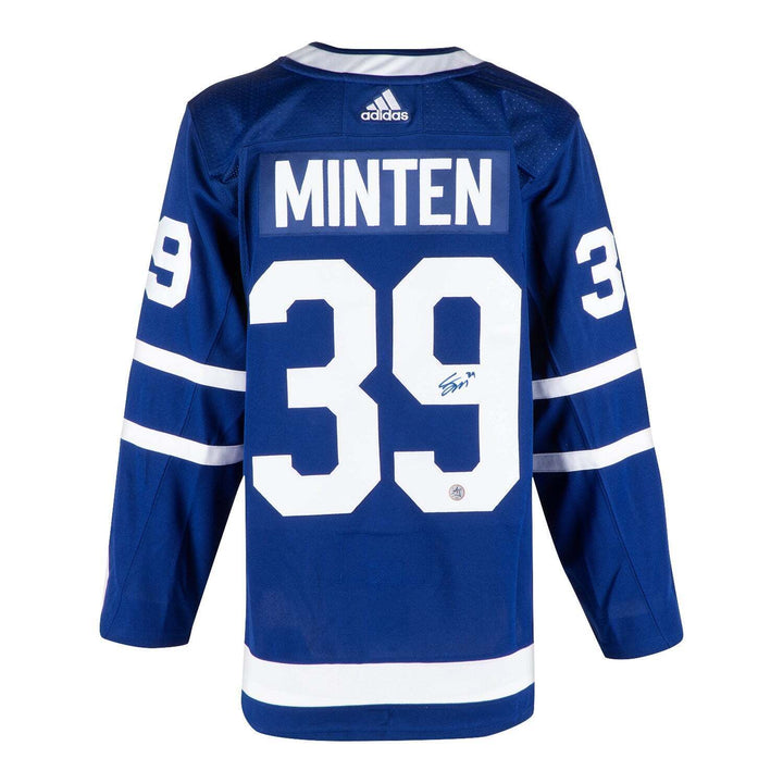 Fraser Minten Autographed Toronto Maple Leafs adidas Jersey Image 1