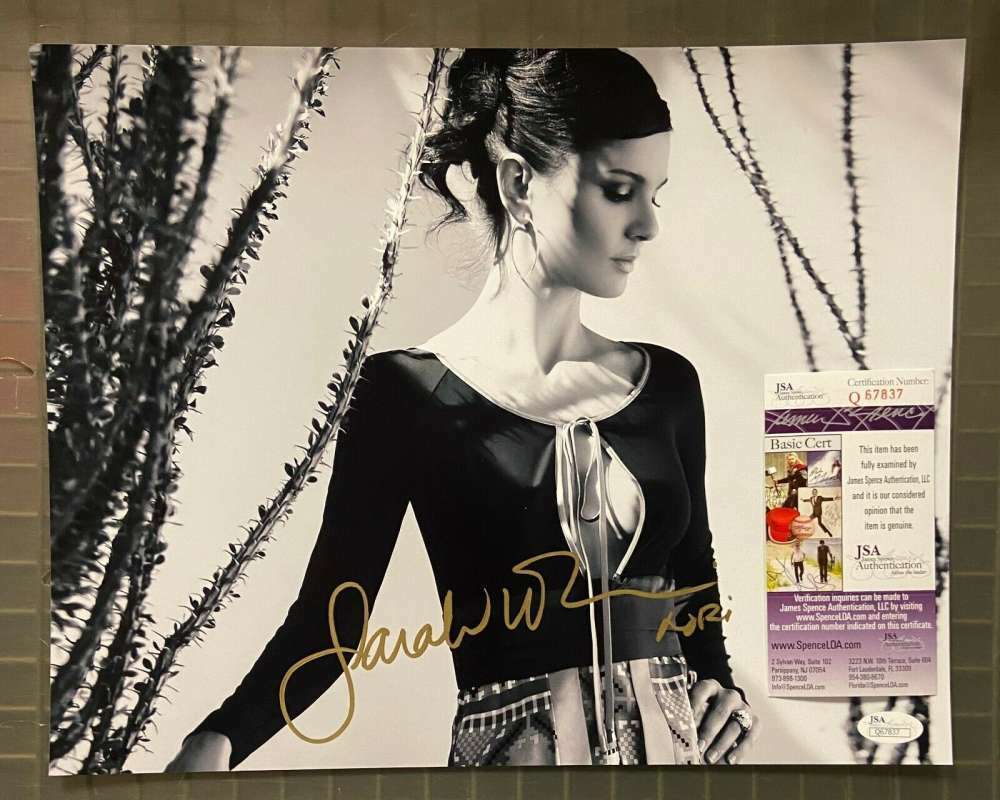 Sarah Wayne Callies JSA Coa Signed 11x14 Walking Dead Photo Autograph Image 1