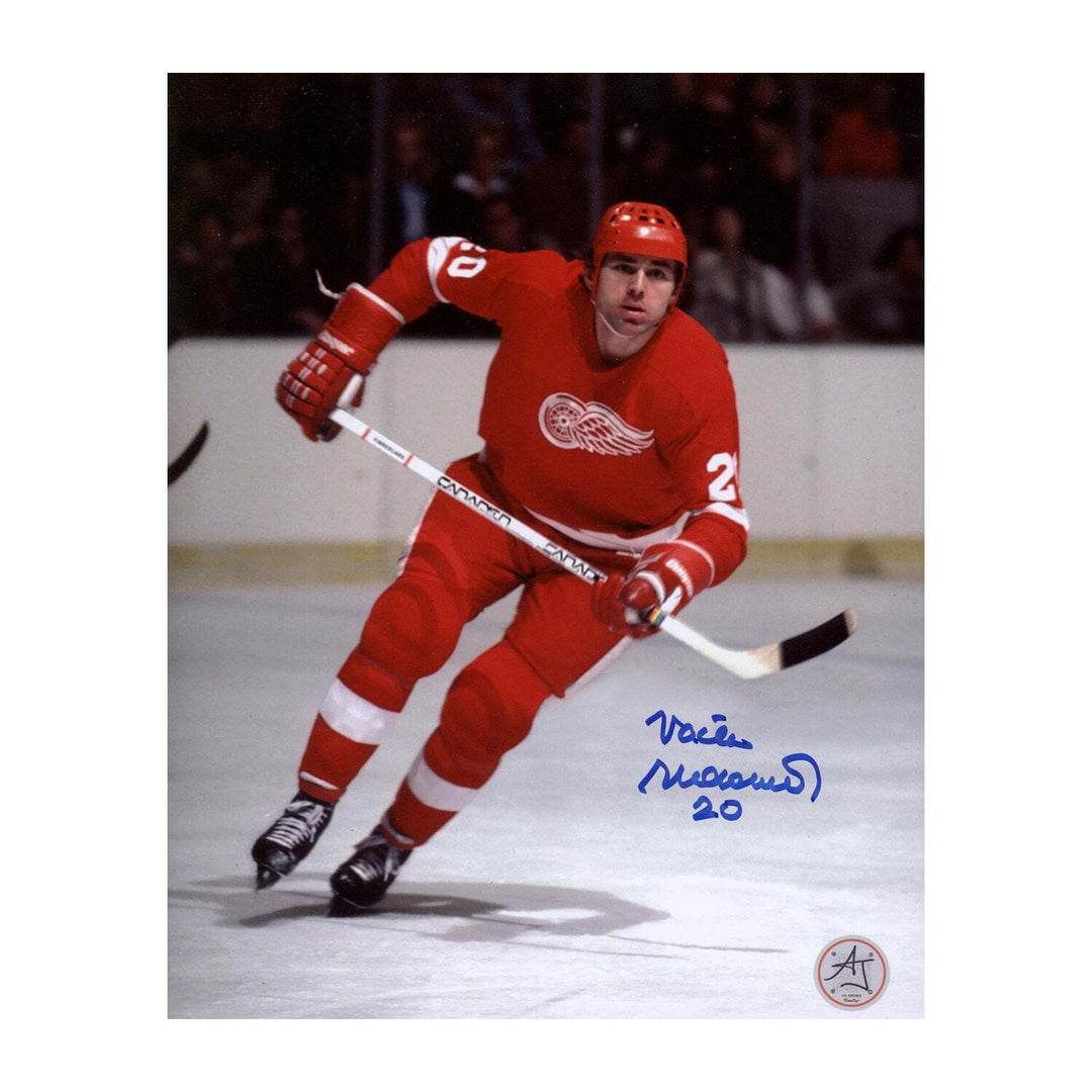 Vaclav Nedomansky Signed Detroit Red Wings 8x10 Photo Image 1