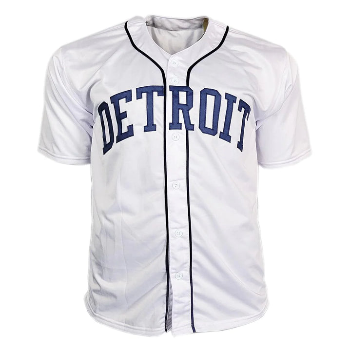 Lou Whitaker Signed Detroit White Baseball Jersey (JSA) Image 3