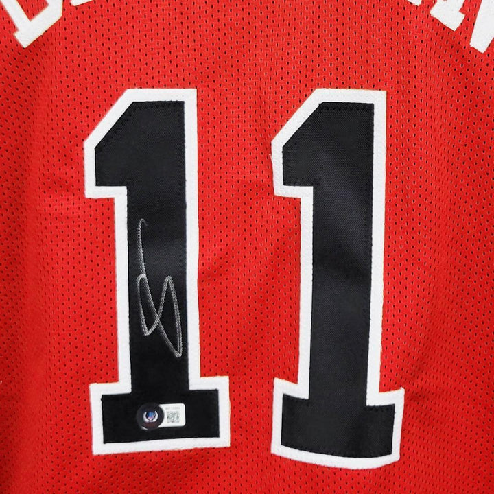 DeMar DeRozan Signed Chicago Red Basketball Jersey (Beckett) Image 2