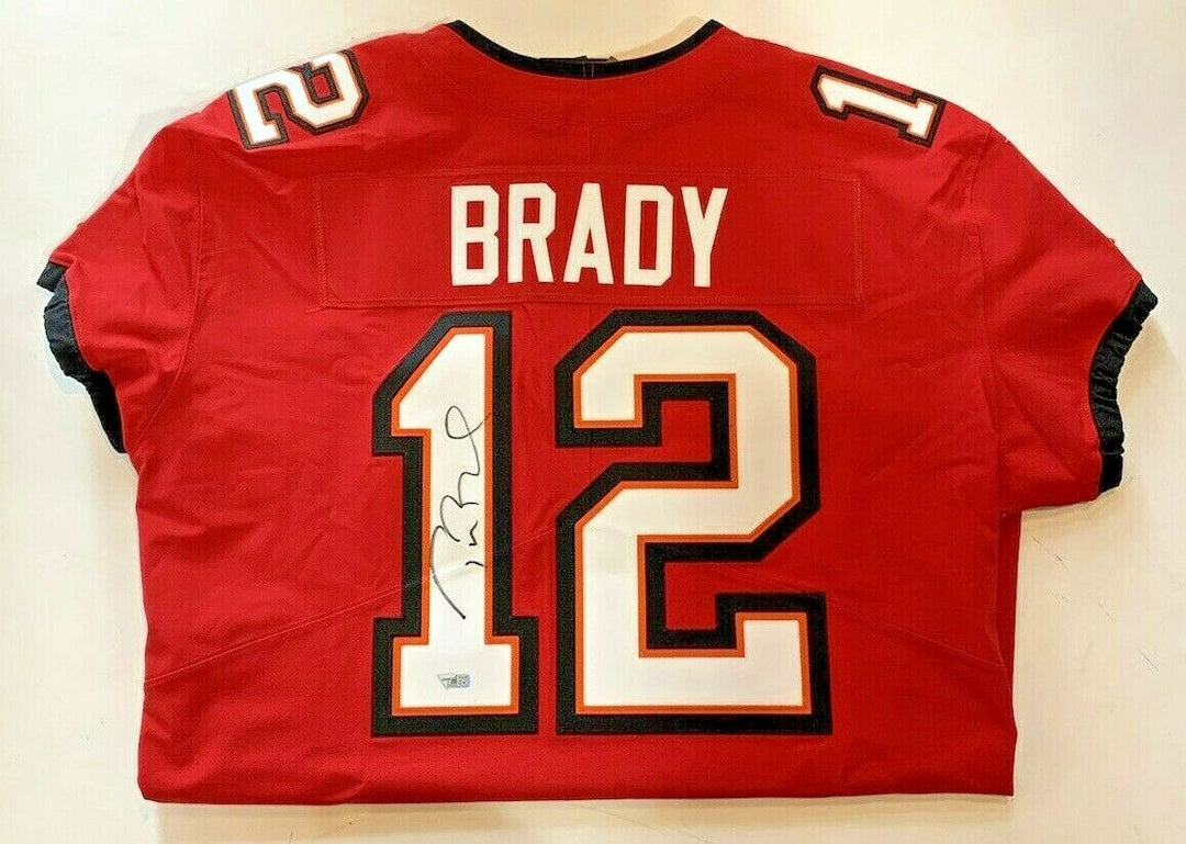 Tom Brady Signed Elite On Field Nike Buccaneers Jersey Mint Autograph Fanatics Image 1