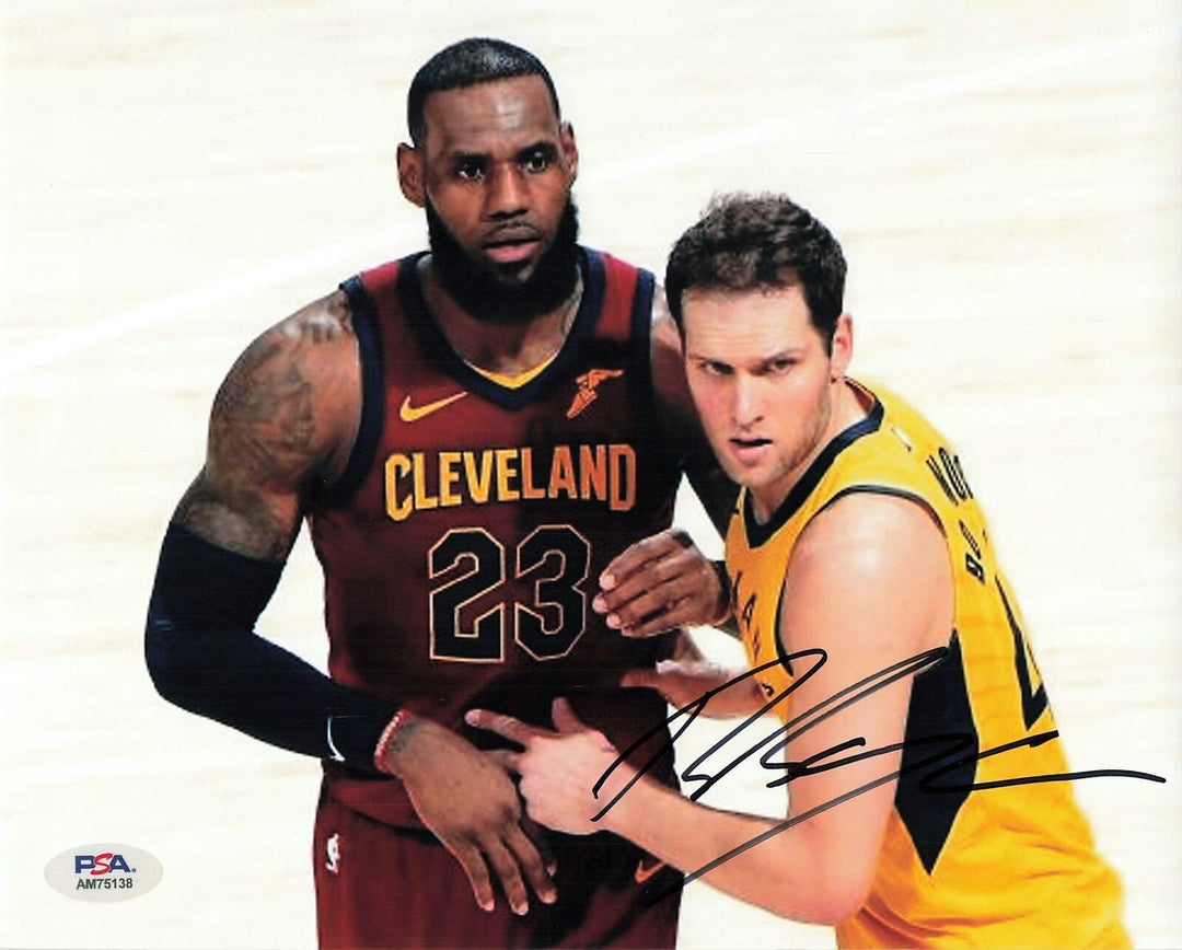 BOJAN BOGDANOVIC signed 8x10 photo PSA/DNA Indiana Pacers Autographed Image 1