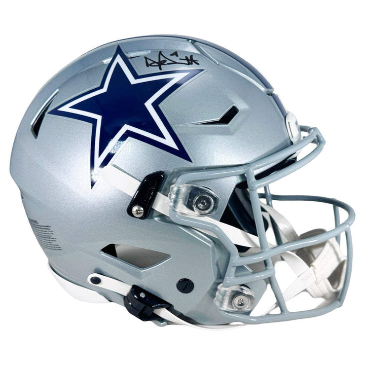 Dak Prescott Signed Dallas Cowboys Authentic SpeedFlex Full-Size Football Helmet Image 1