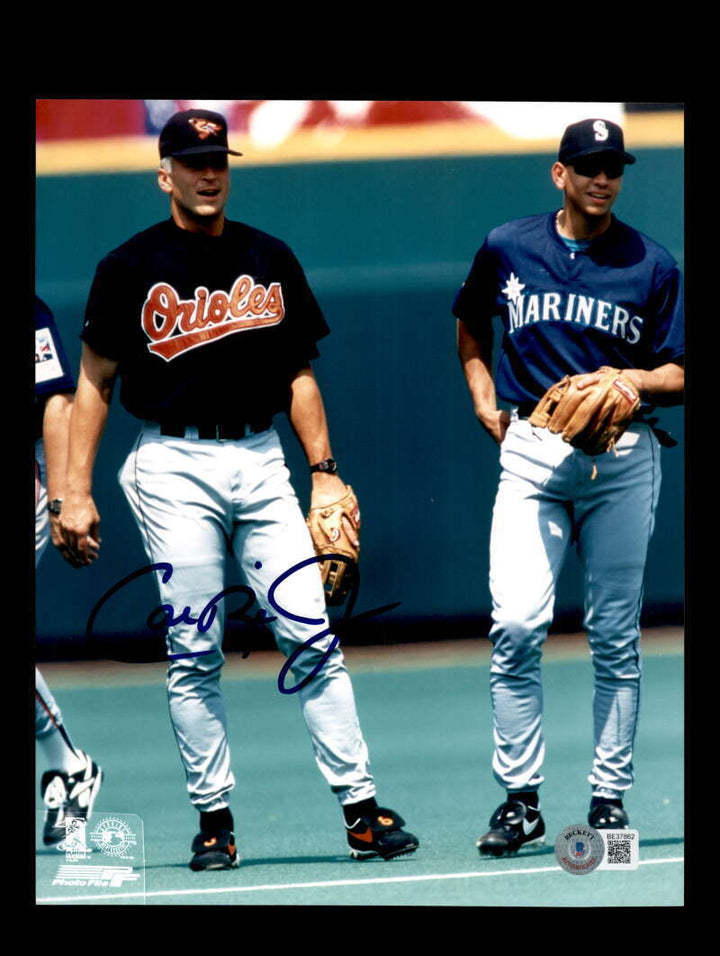 Cal Ripken Jr BAS Beckett Signed  8x10 Photo Autograph Orioles Image 1