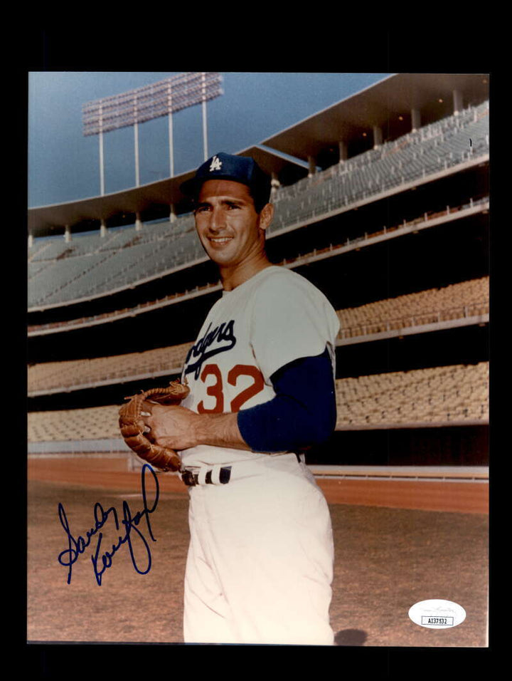 Sandy Koufax JSA Coa Signed  8x10 Photograph Autograph LA Dodgers Image 1