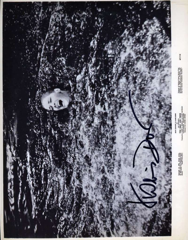 Karin Dor Psa Dna Coa Hand Signed Bond Girl 8x10 Photo Autograph Image 1